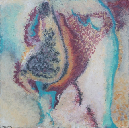 Fish With Orange by artist Jan Pomeroy